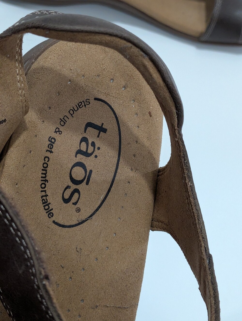Taos Women's The Show Mocha Sandal Size 8 - Picture 7 of 13